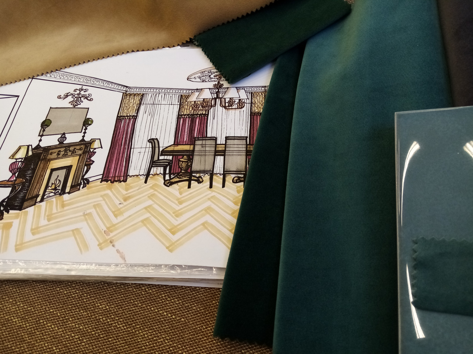 Подбор ткани для обивки дивана в гостиной,