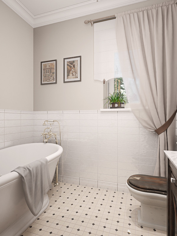 Классический интерьер коттеджа