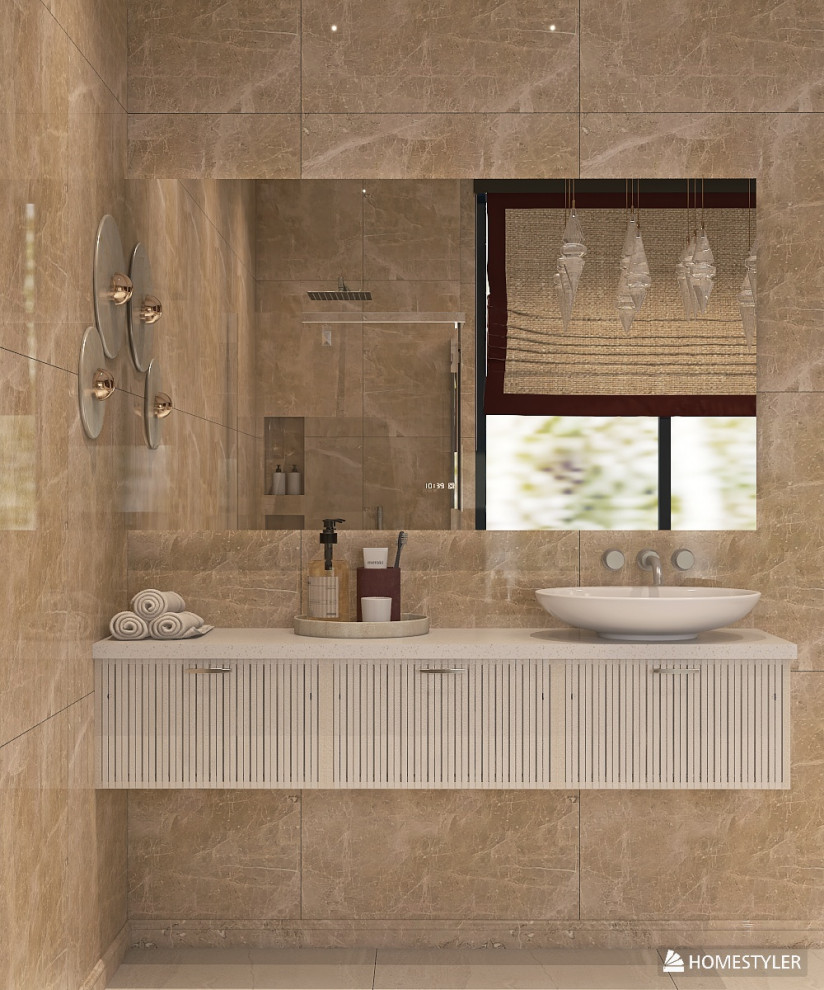 Мастер спальня в современном стиле с элементами Ар-Деко