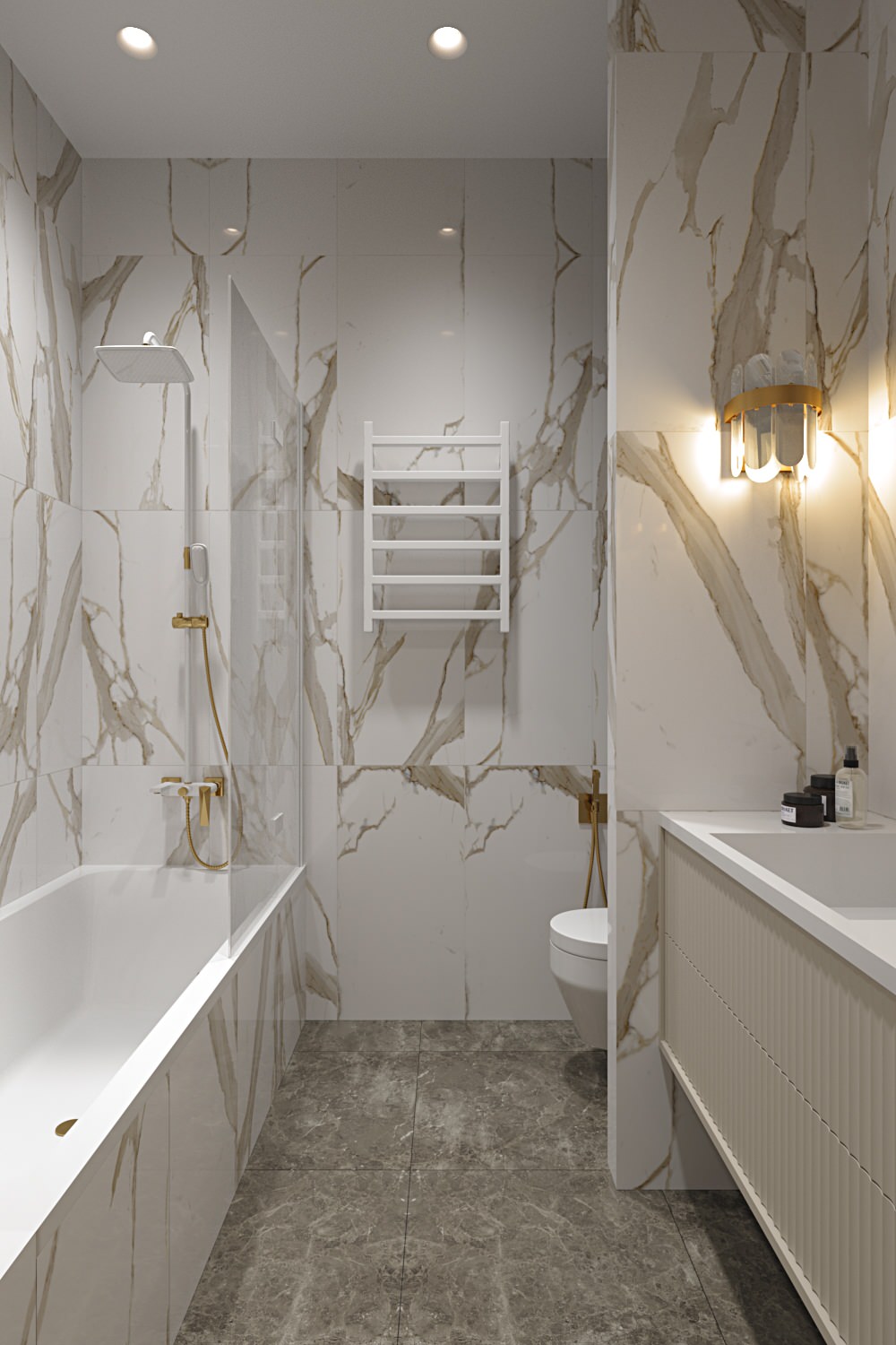 Обложка проекта: Апартаменты в ЖК "Серебряный фонтан"