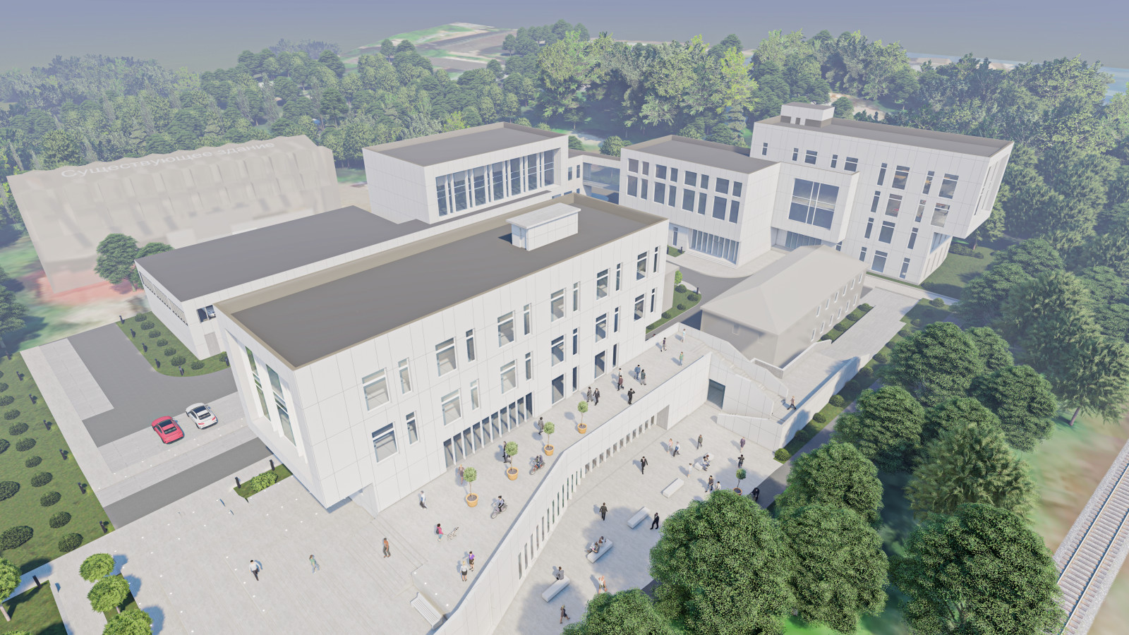 Общественный комплекс зданий