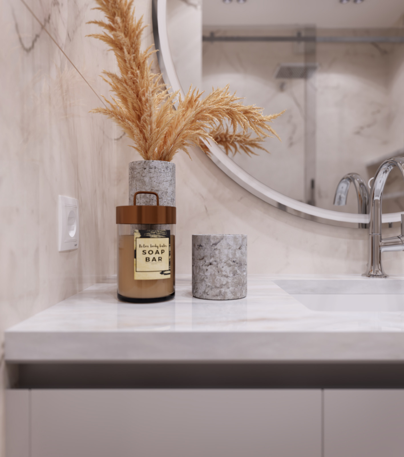 Дизайн интерьера квартиры. 168 кв.м. Soft contrasts.