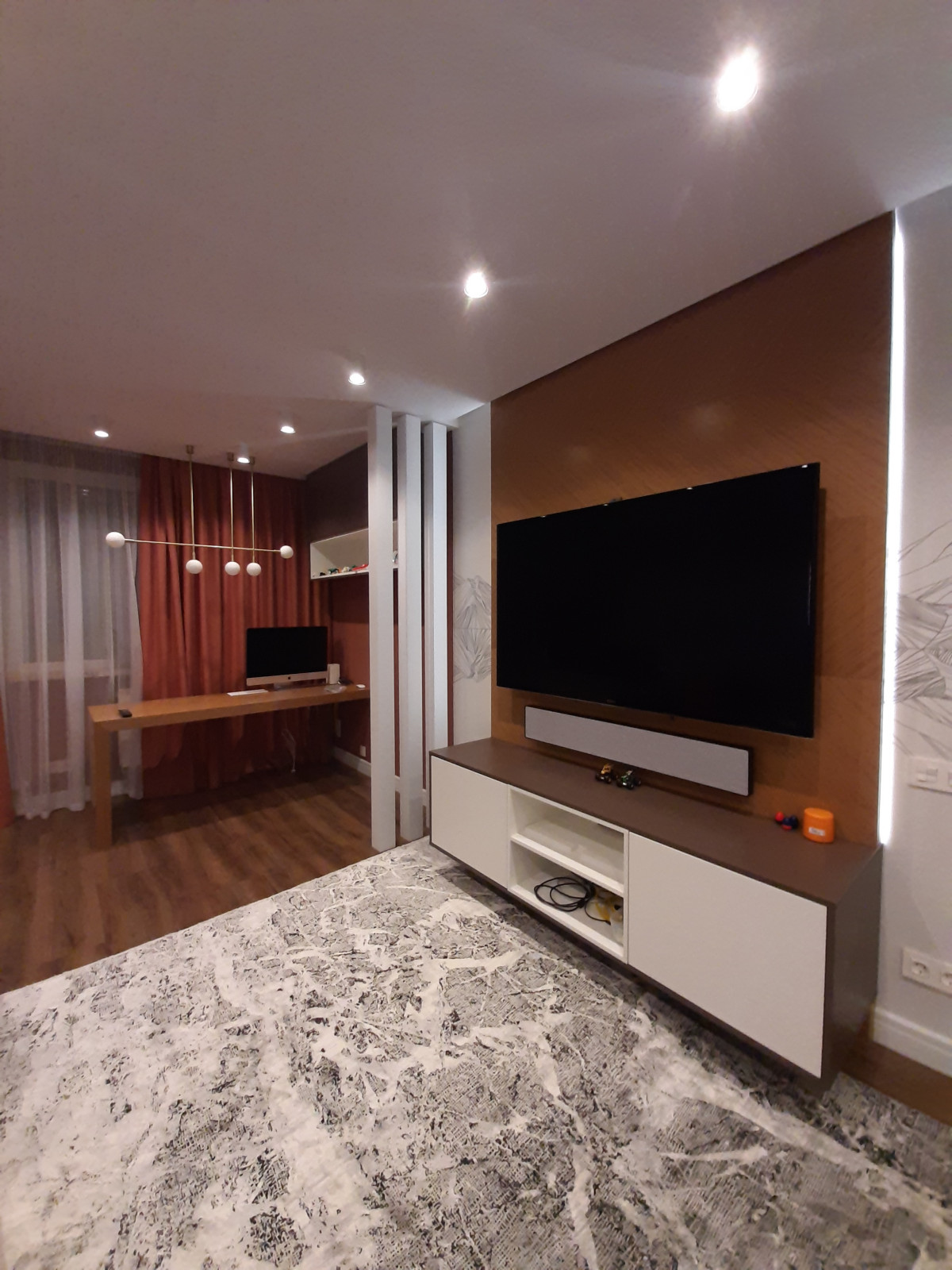 Гостиная  -  реализация гостиной