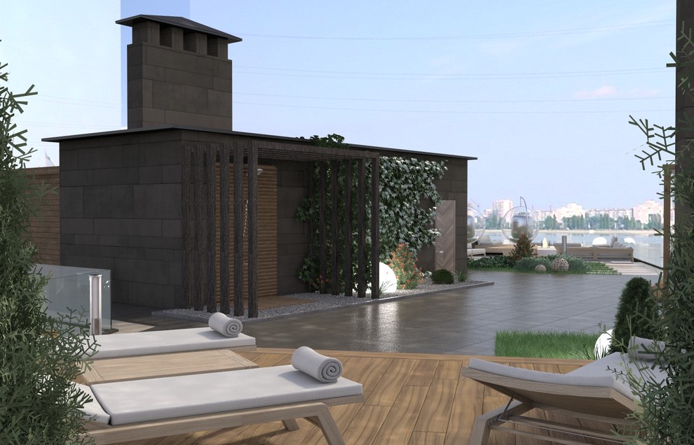 Проект эксплуатируемой кровли