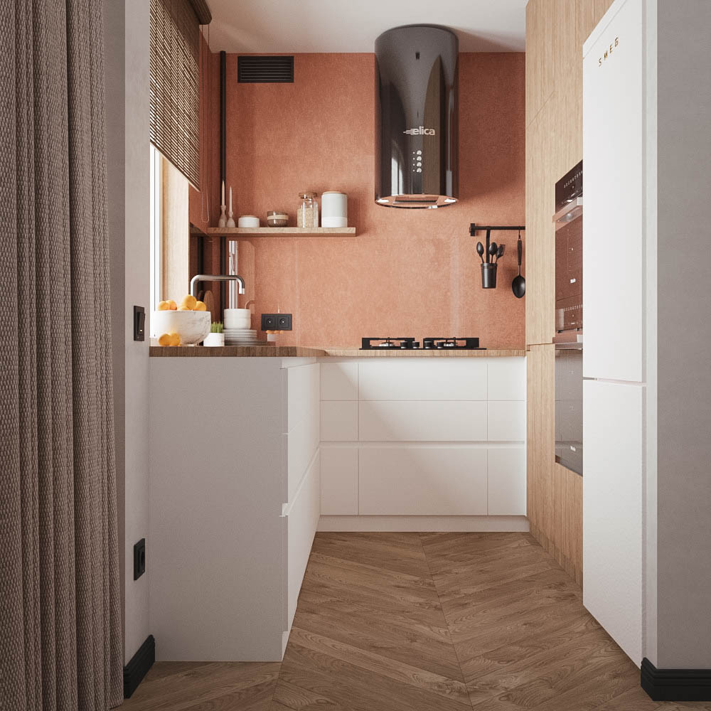 Рыжая квартира на ул. Баррикадная