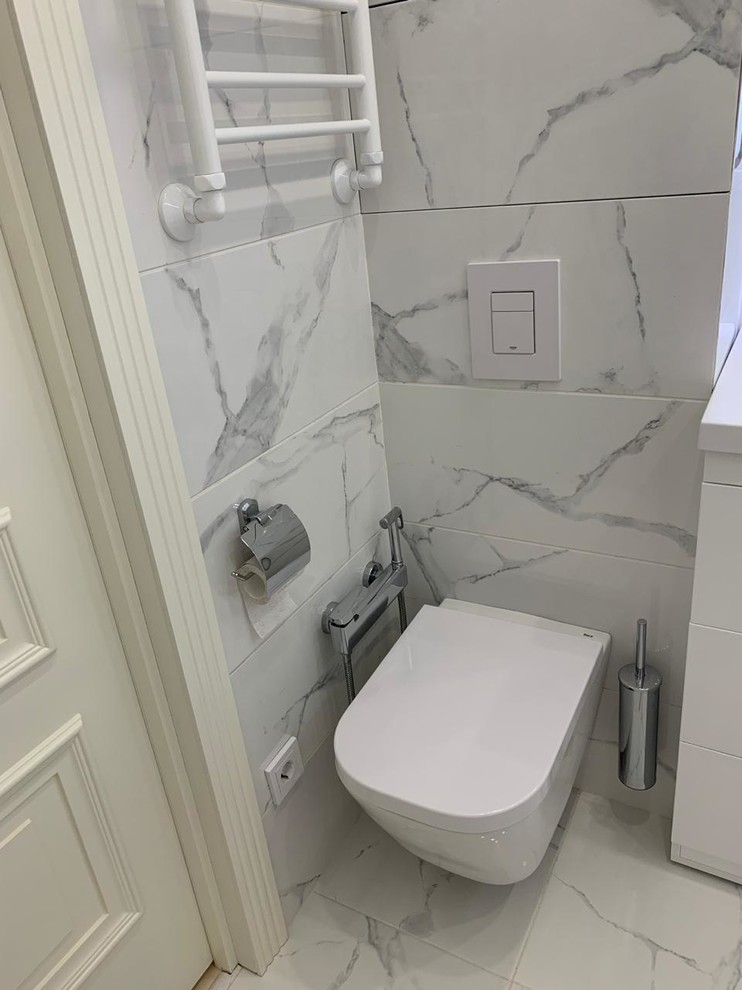 Светлая однокомнатная квартира в неоклассическом стиле