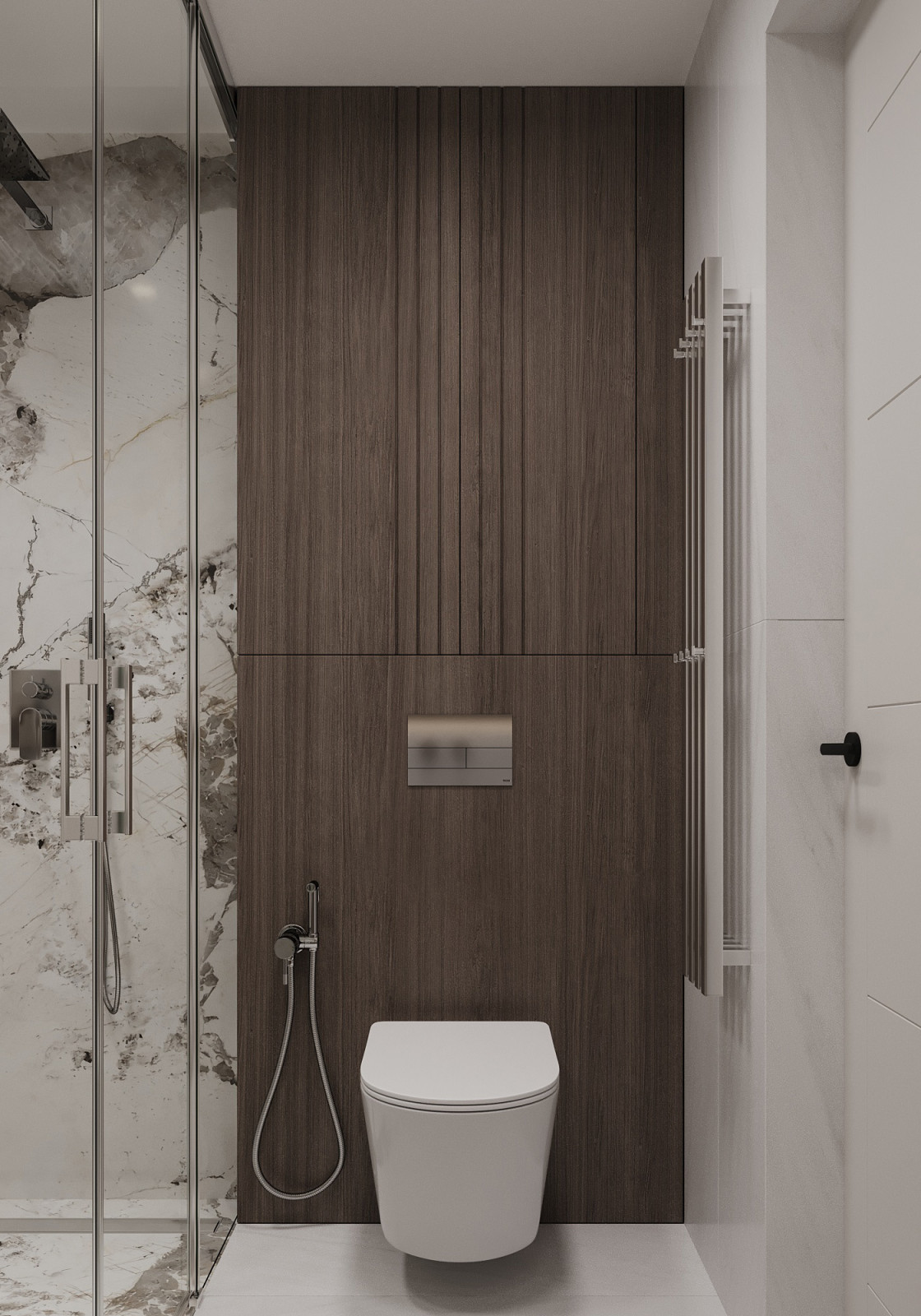 Двухэтажный дом фахверк 98м² в г. Москва