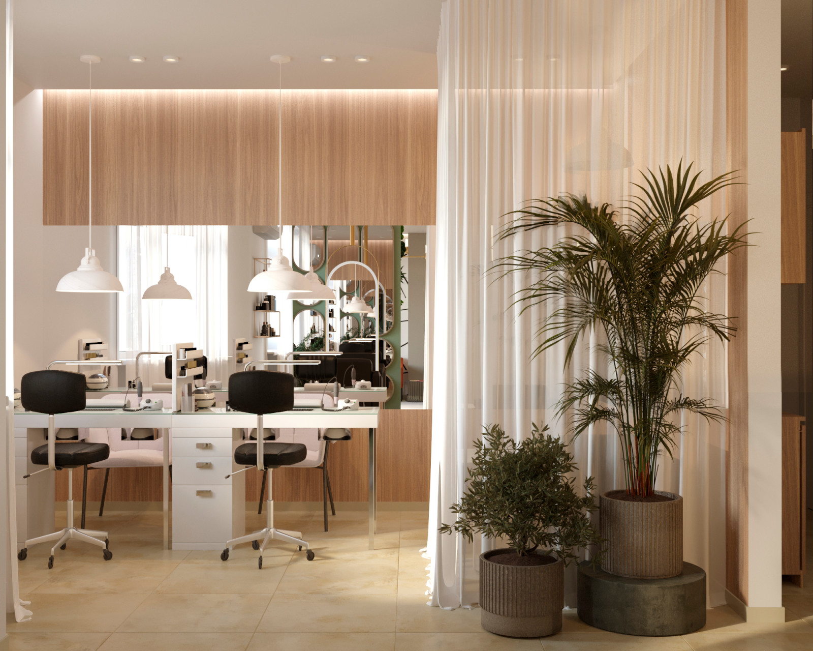 Дизайн салона красоты