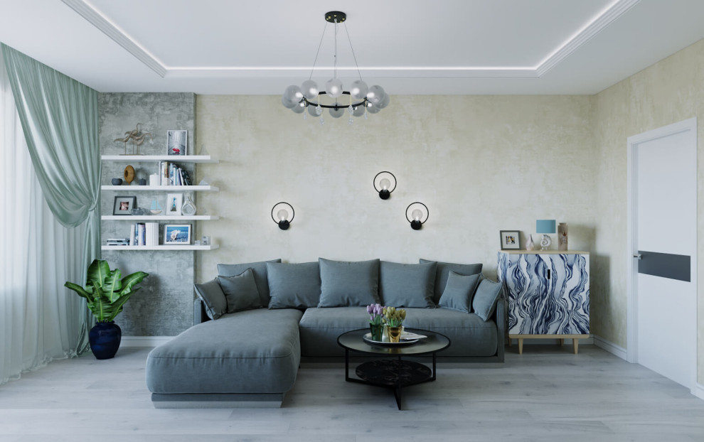 Зона отдыха в гостиной