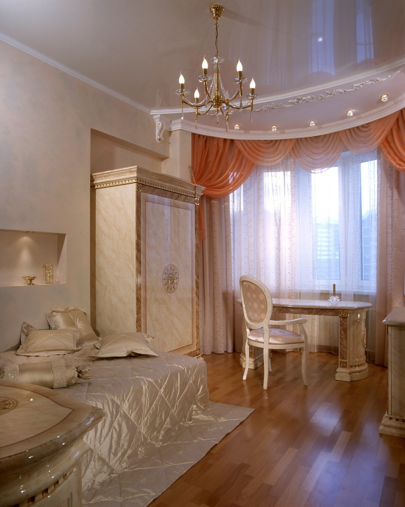 Роскошная квартира в классическом стиле с мебелью ASNAGHI