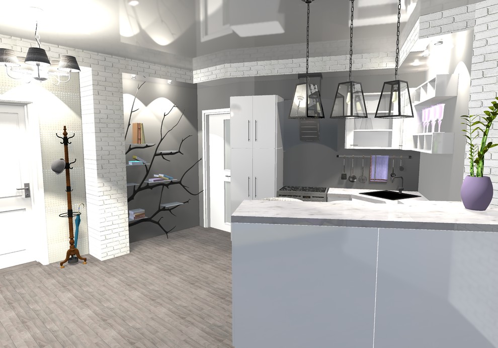 Однокомнатная квартира 50 кв.м.