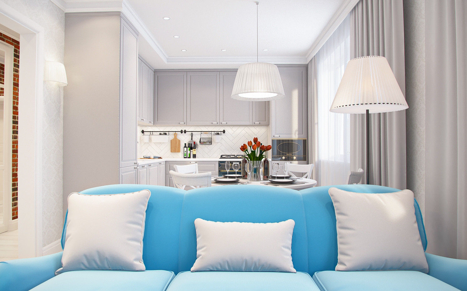 Квартира для отдыха на побережье.