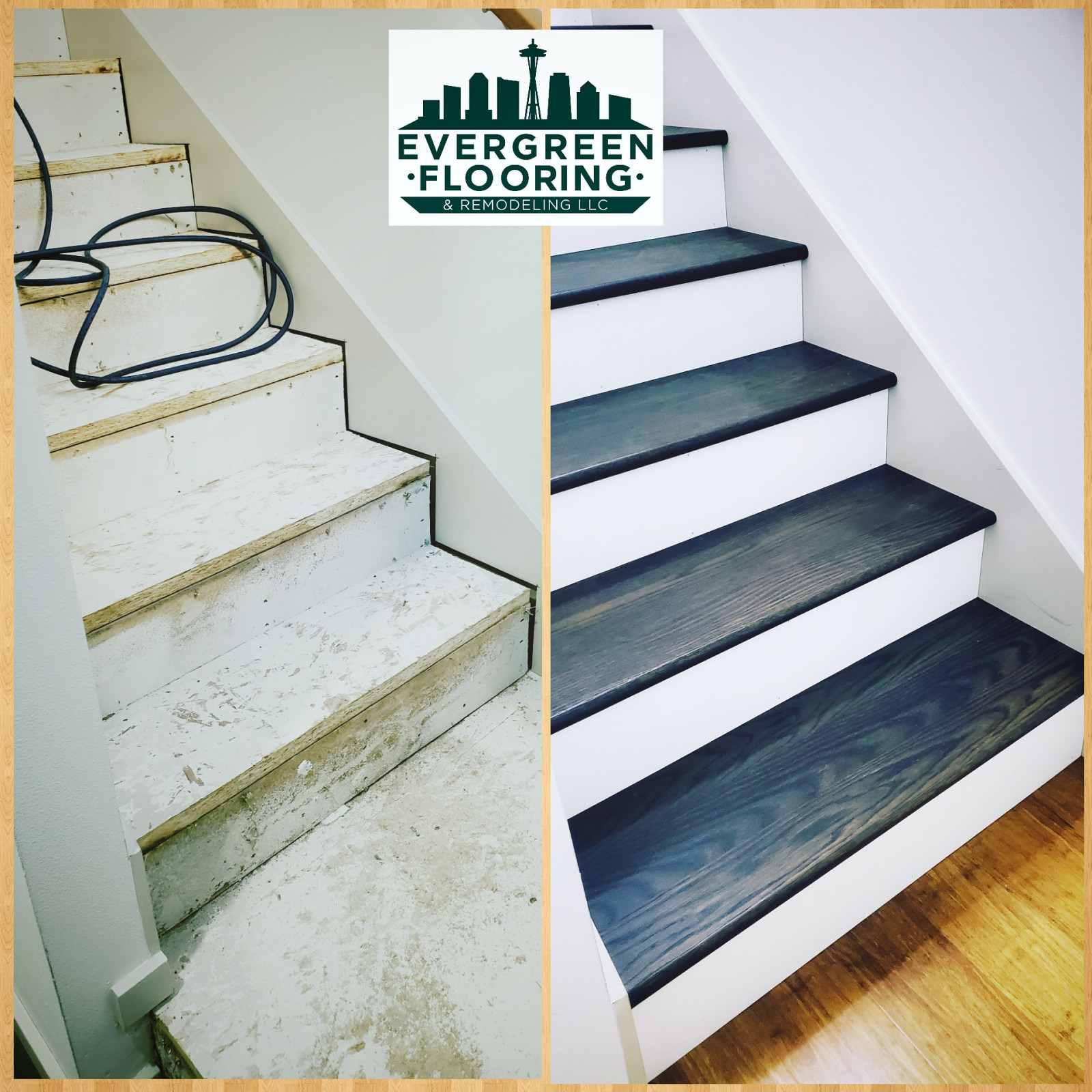 Обложка проекта: Flooring and stairs renovation Dec 2020