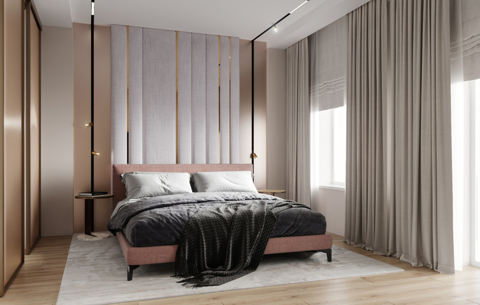 Обложка проекта: Спальня в стиле фьжн