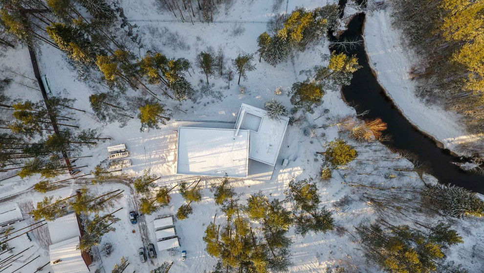 Коттедж в Охтинском парке