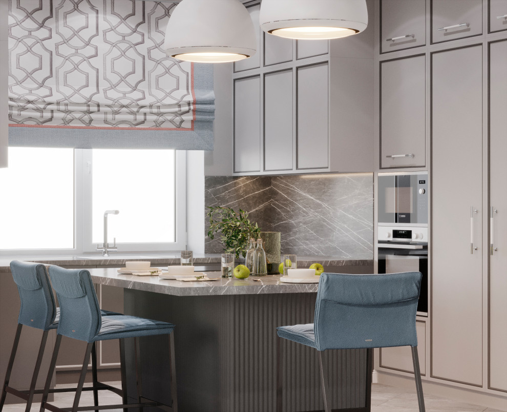 Дом в стиле эклектика для семьи трех поколений