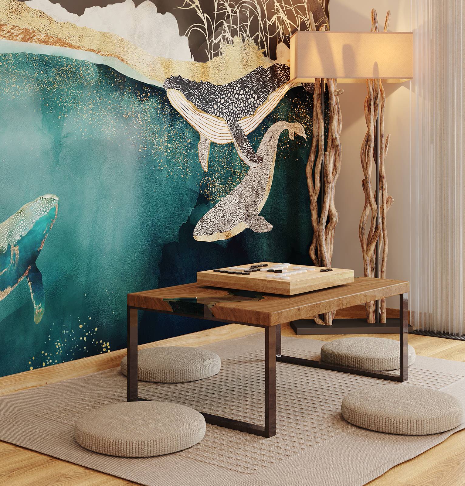 Минимализм с восточными нотками