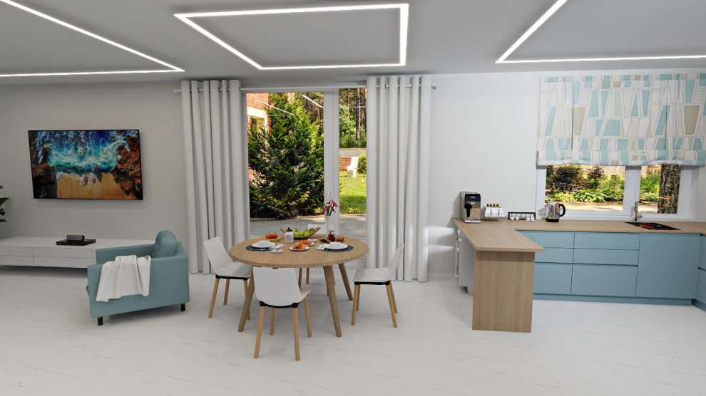 Обложка проекта: Одноэтажный дом