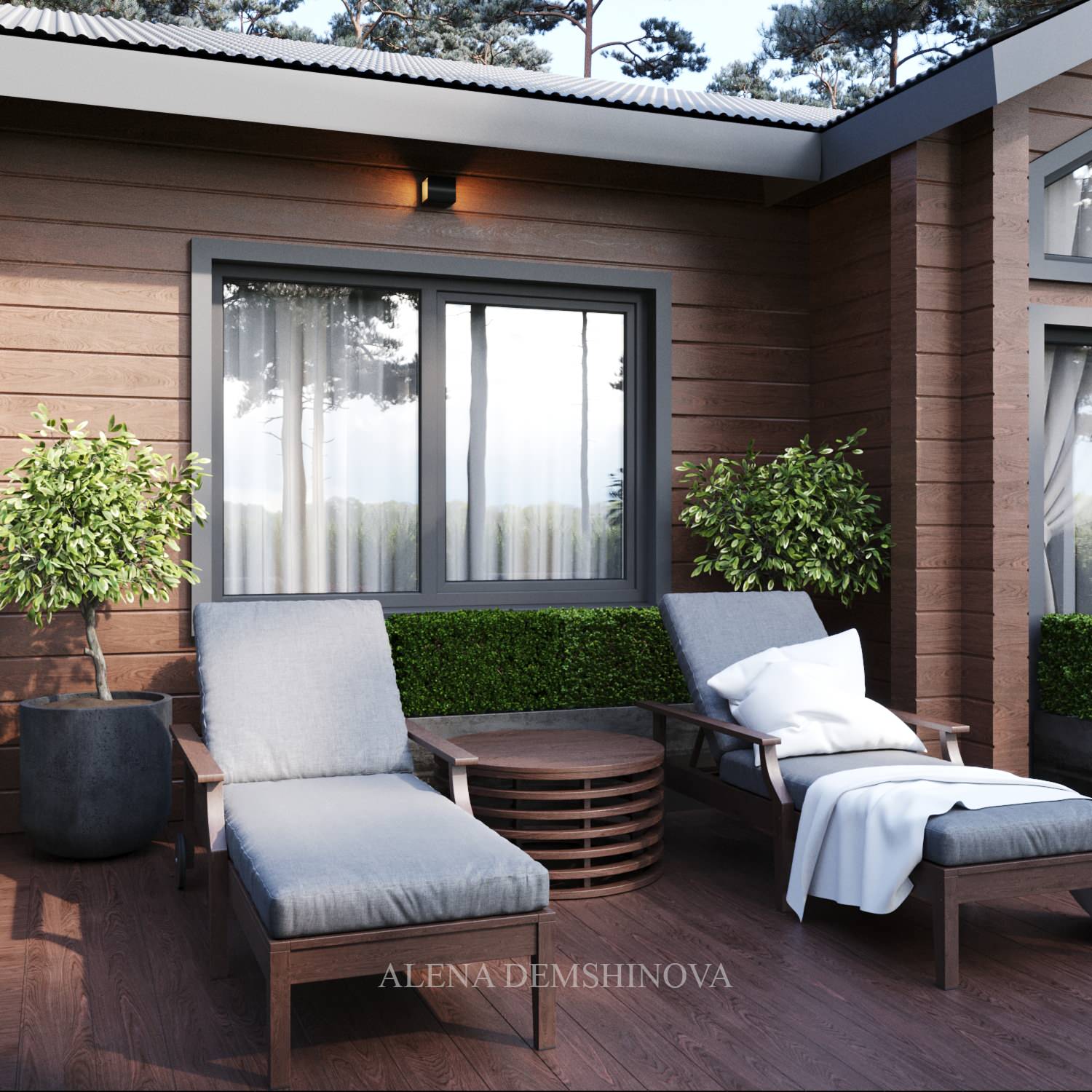 Дом в Пушкинском лесу