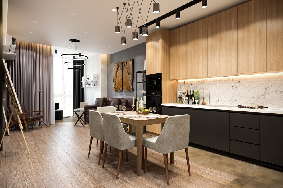 Квартира 73 кв.м. в современном стиле в ЖК «Квартал 38А»