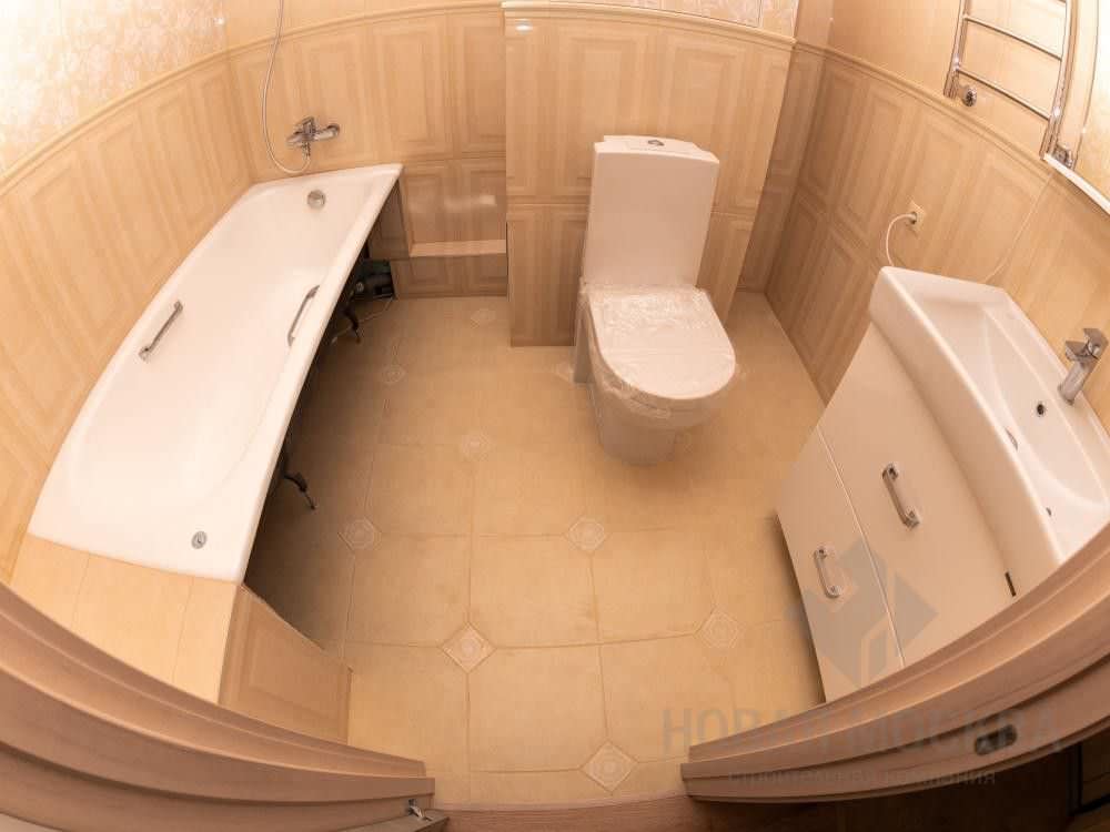 Ремонт двухкомнатной квартиры 62 кв.м. в ЖК «Родной Город. Каховская»