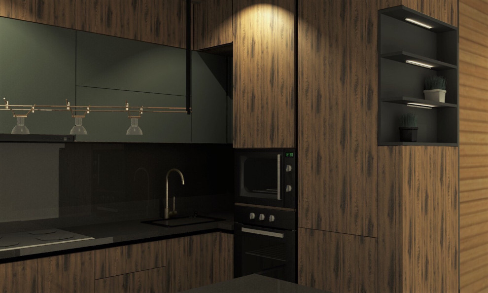 Обложка проекта: Проект Кухонного гарнитура в загородном доме