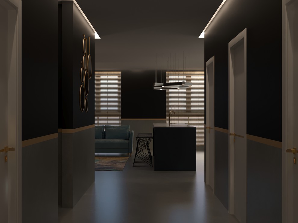 Проект квартиры в современном стиле