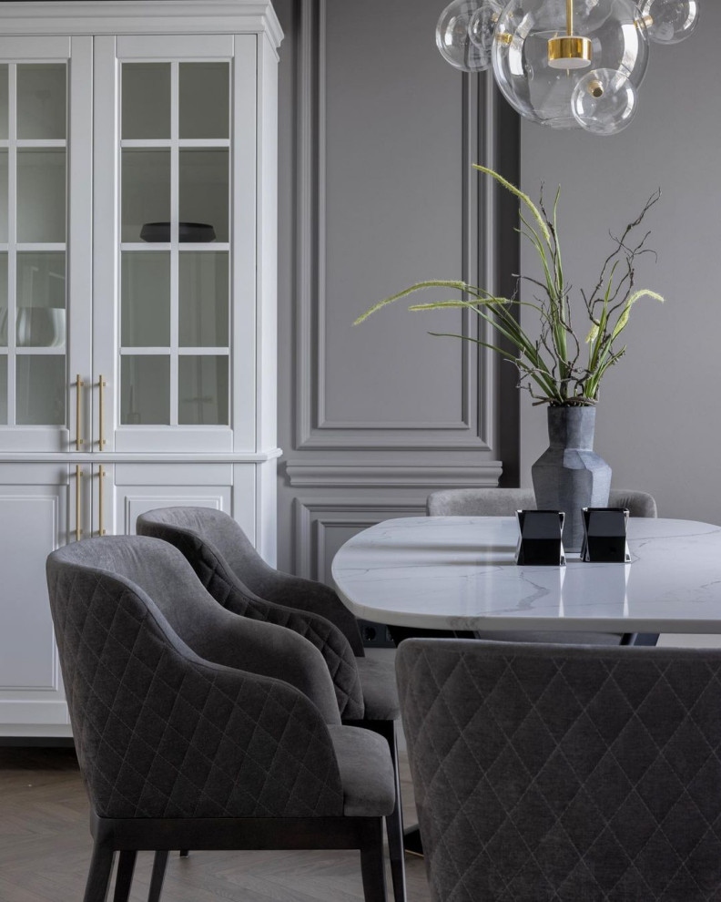 Интерьер квартиры в ЖК "Ольховский парк" по проекту Шабалина Александра