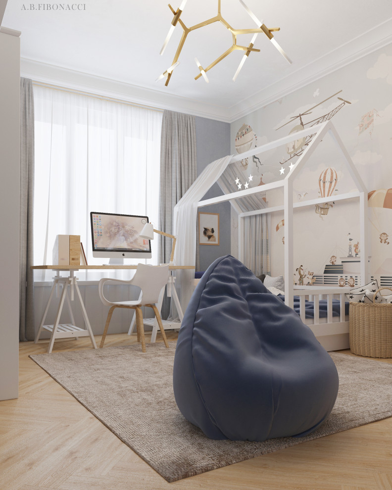 Проект квартиры 100 м. кв. на петровском острове