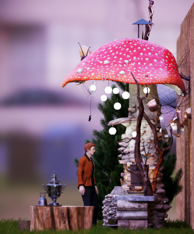 авторский мангал-ГРИБ