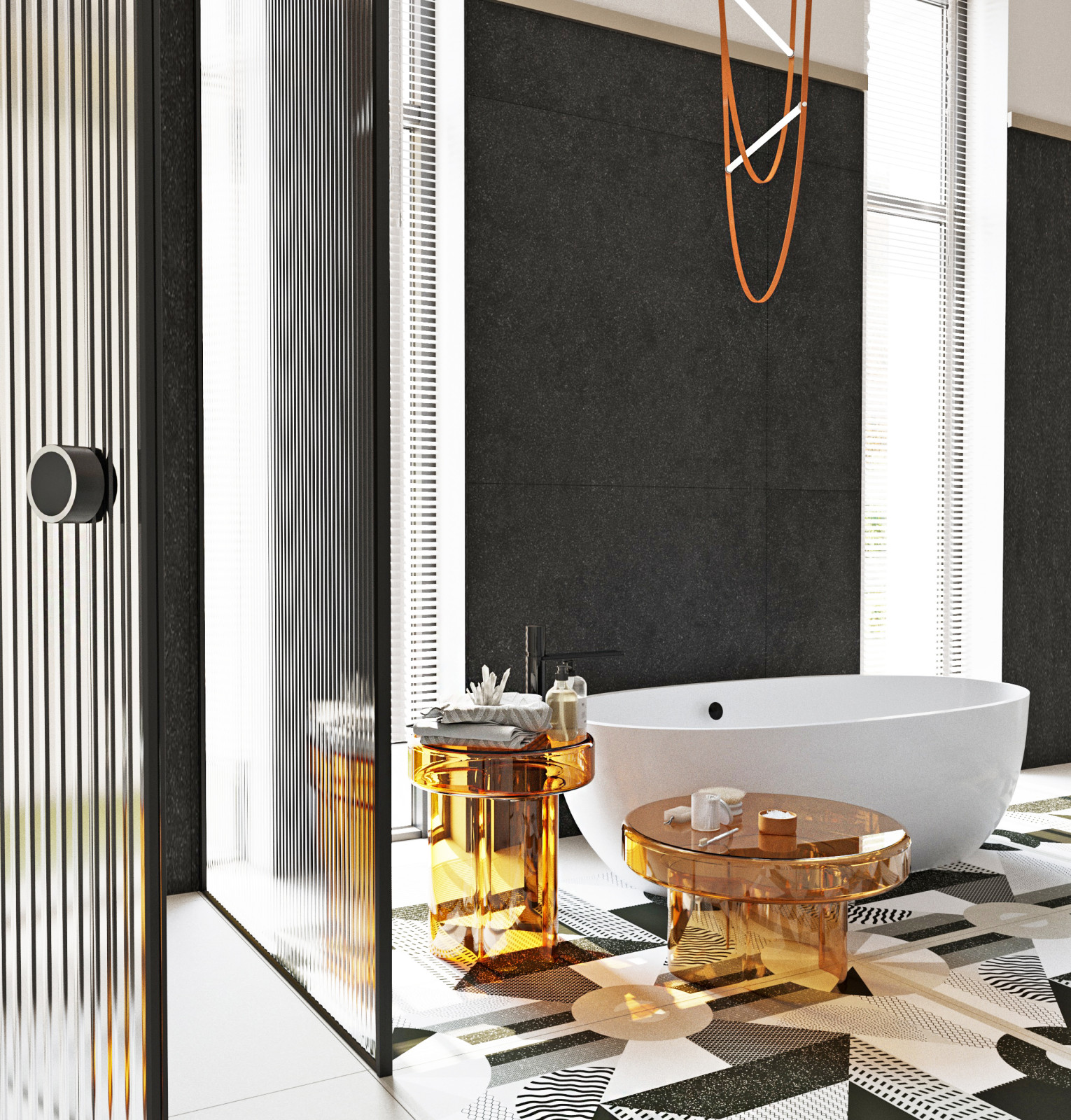 Обложка проекта: Ванная комната в частном доме