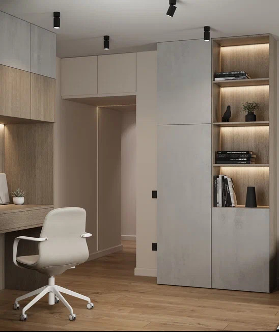 Ремонт в стиле современный уютный контемпорари - функционализм