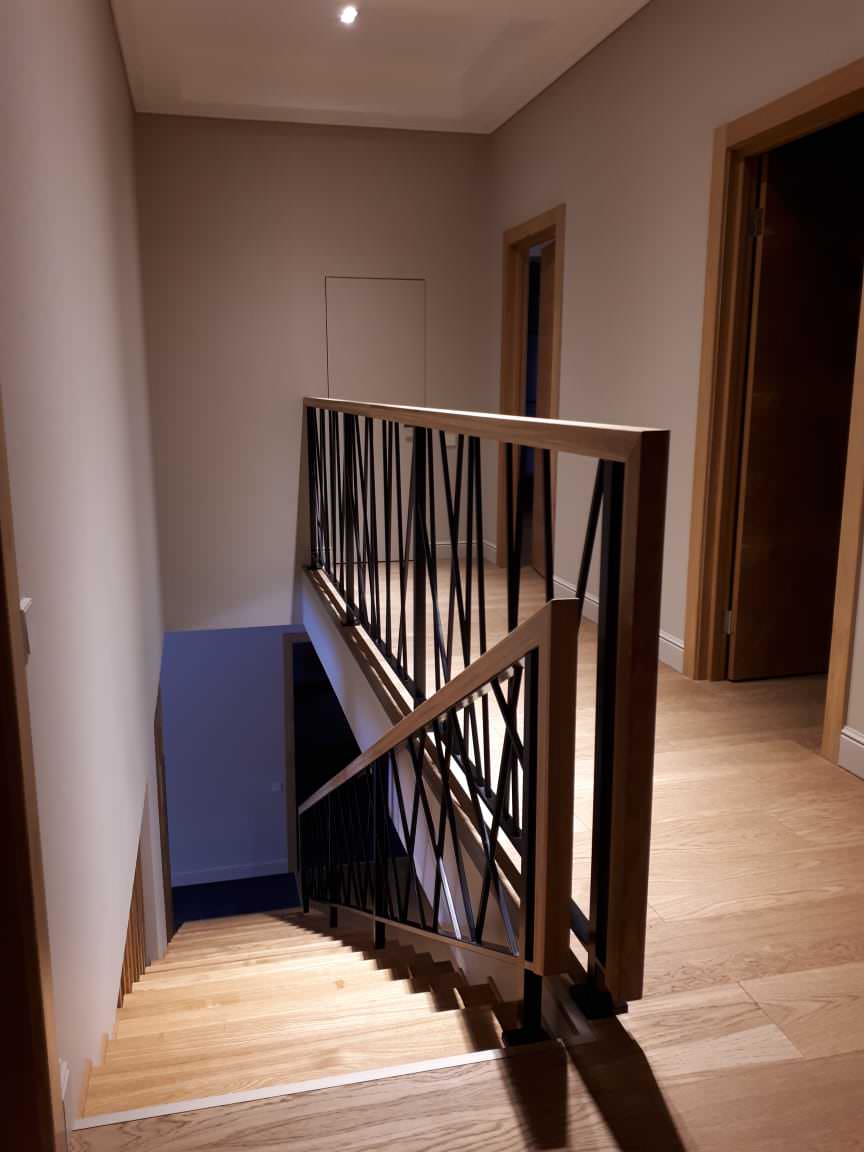 Ступени, перила и поручни