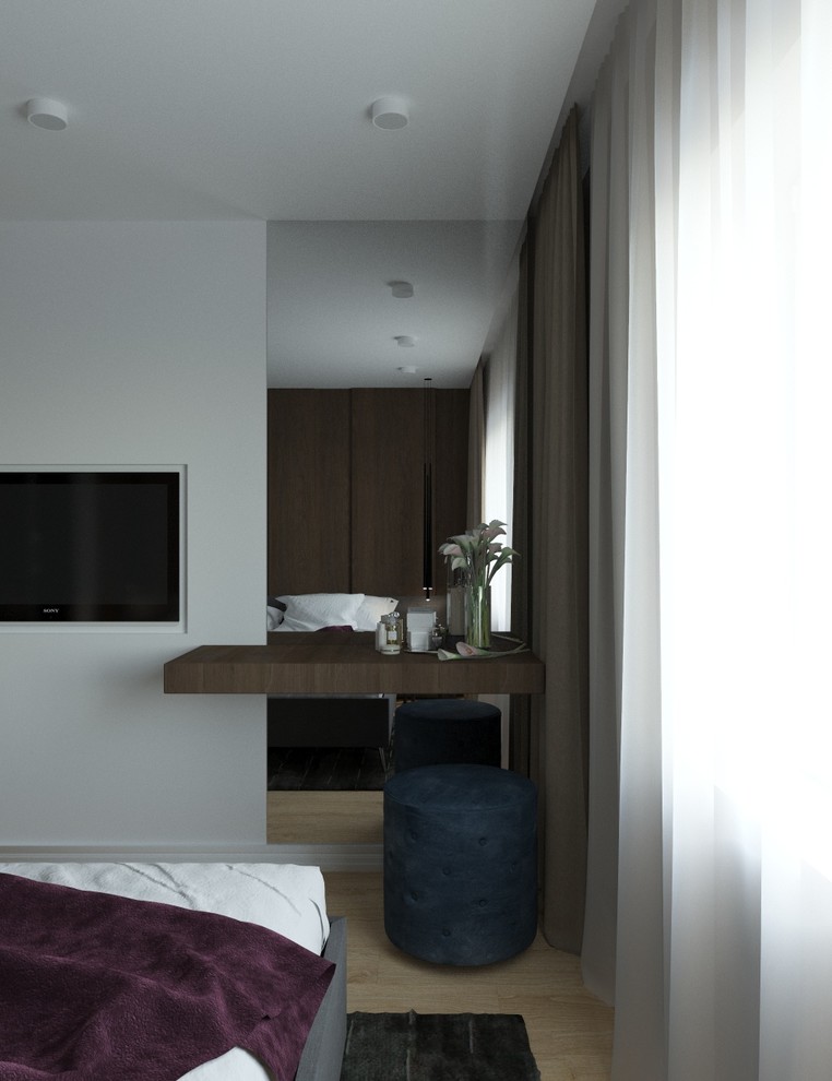 Квартира для молодой пары с бетонными стенами г. Томск