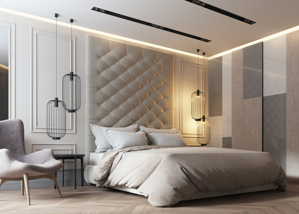 Renderings of master bedroom
