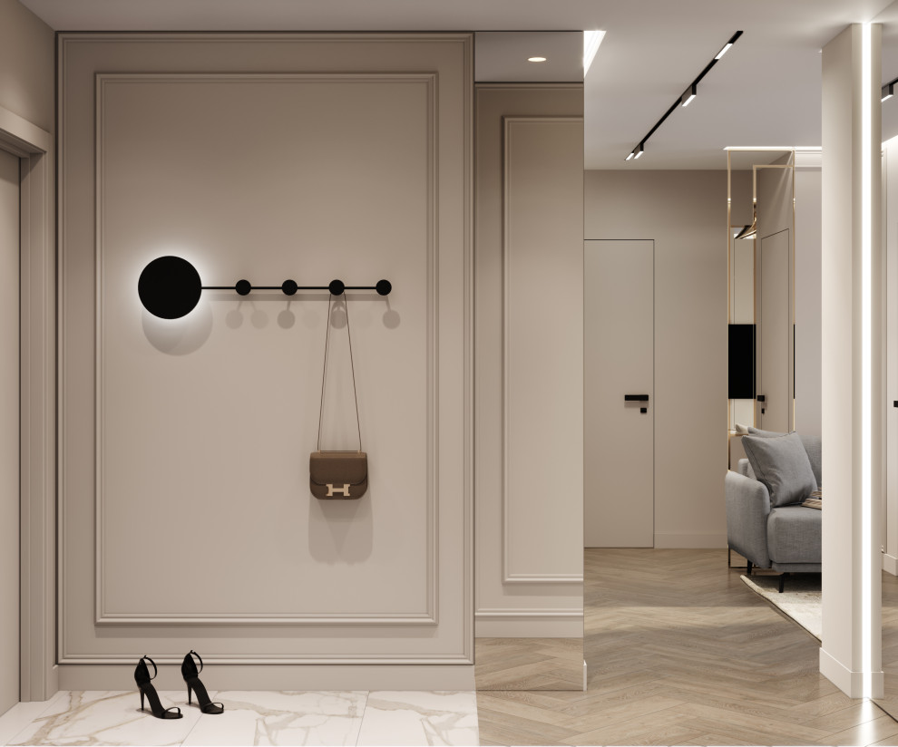 проект "Элегантные ассоциации на 63 м2"