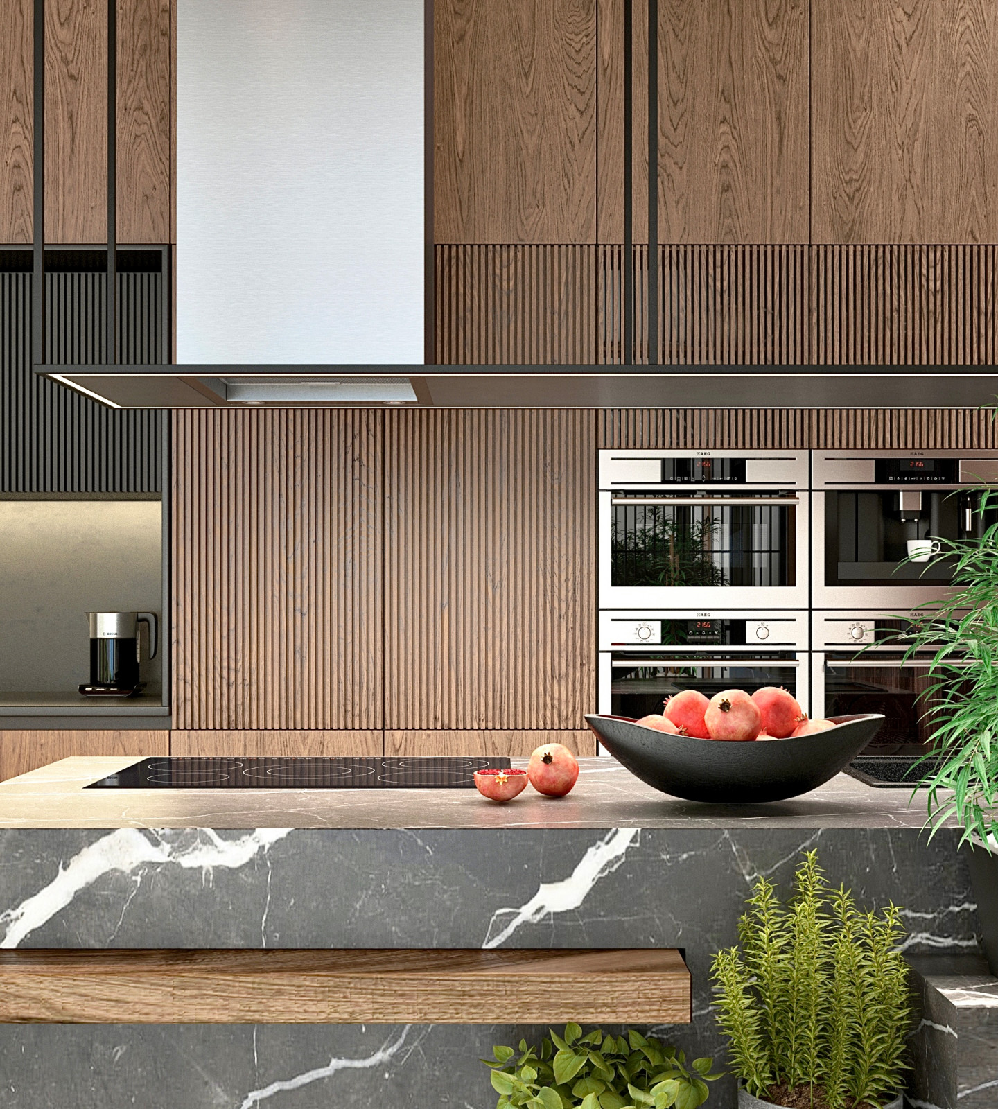 кухня из дизайн - проекта загородного дома