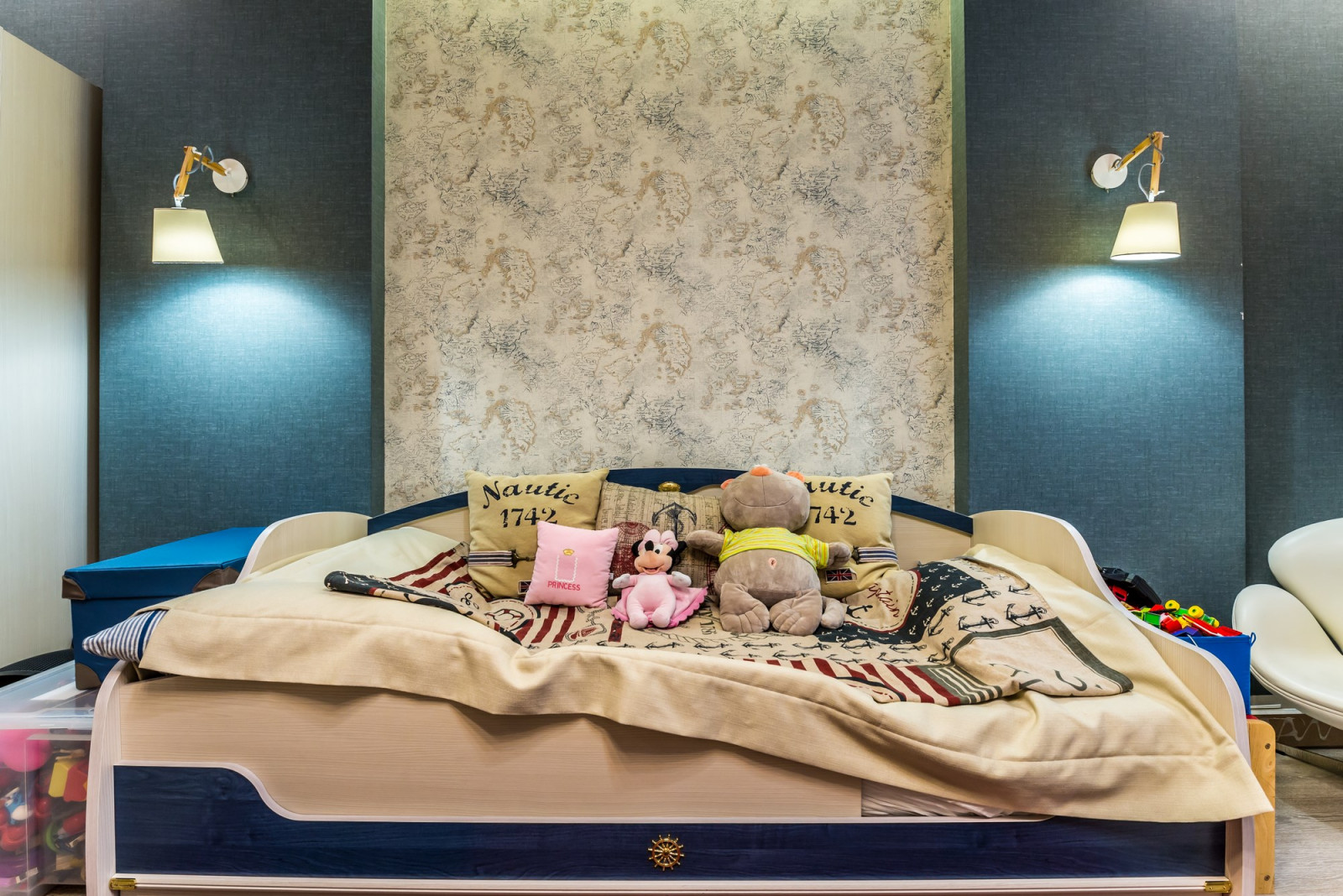 Дизайн детской комнаты для мальчика и девочки