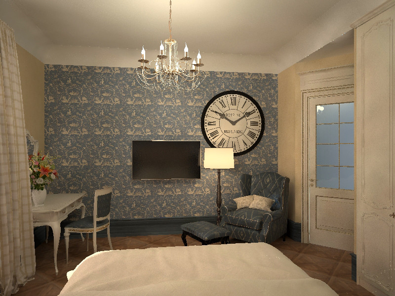 Интерьер в синих тонах