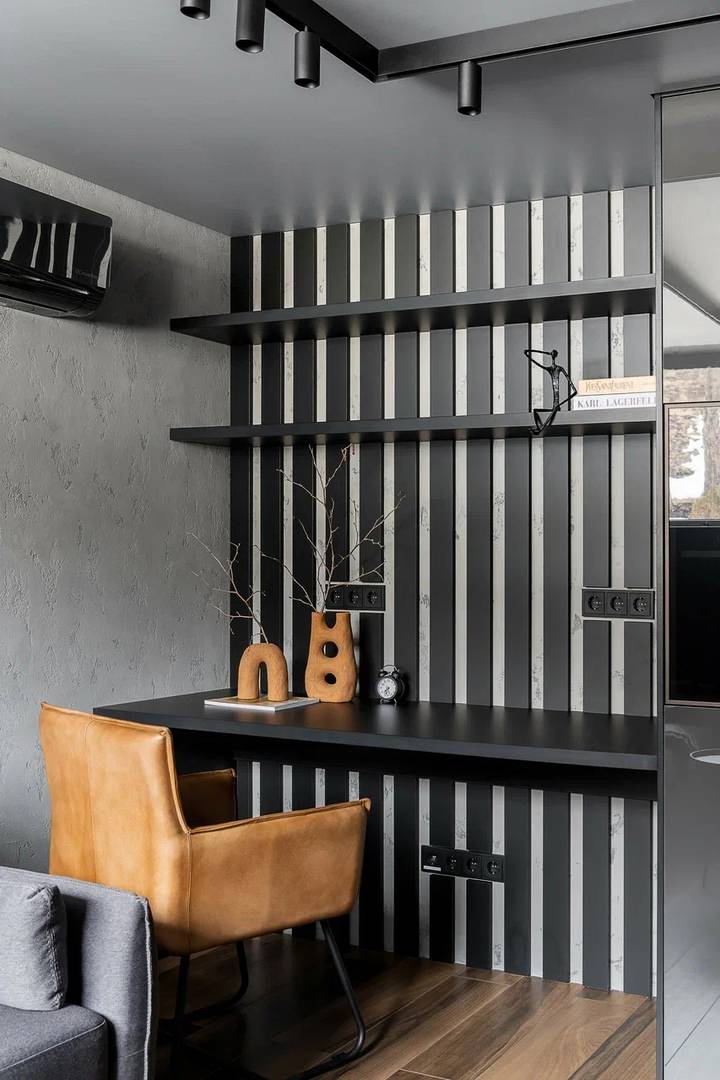 Реализованный дизайн-проект таунхауса в ЖК "На уровне"