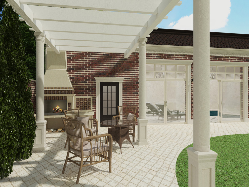 Частный жилой дом в классическом стиле