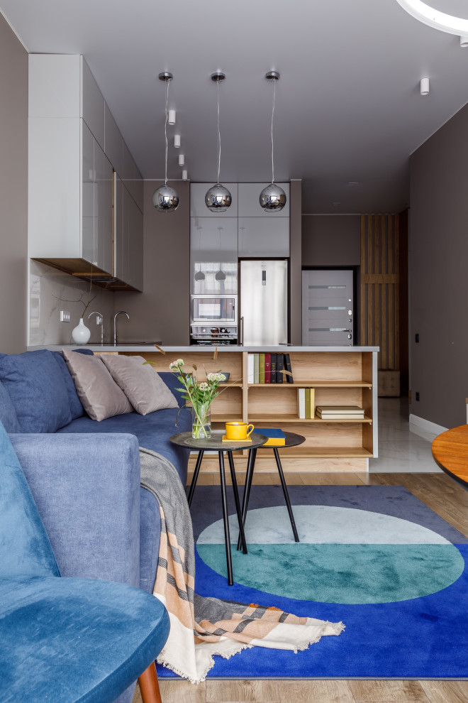 Светлая квартира с яркими акцентами 51 м²