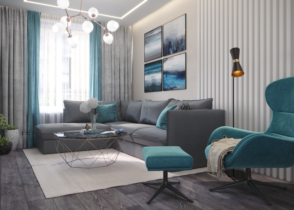 Дом Мегалит на Неве. Игра полос.