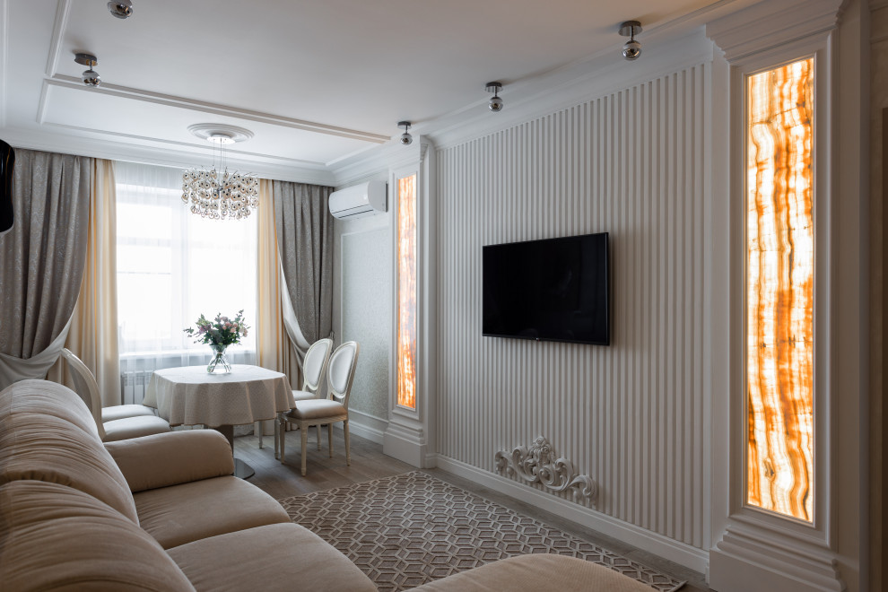 Интерьер в цвете экрю-гармония внутреннего мира. Квартира 7