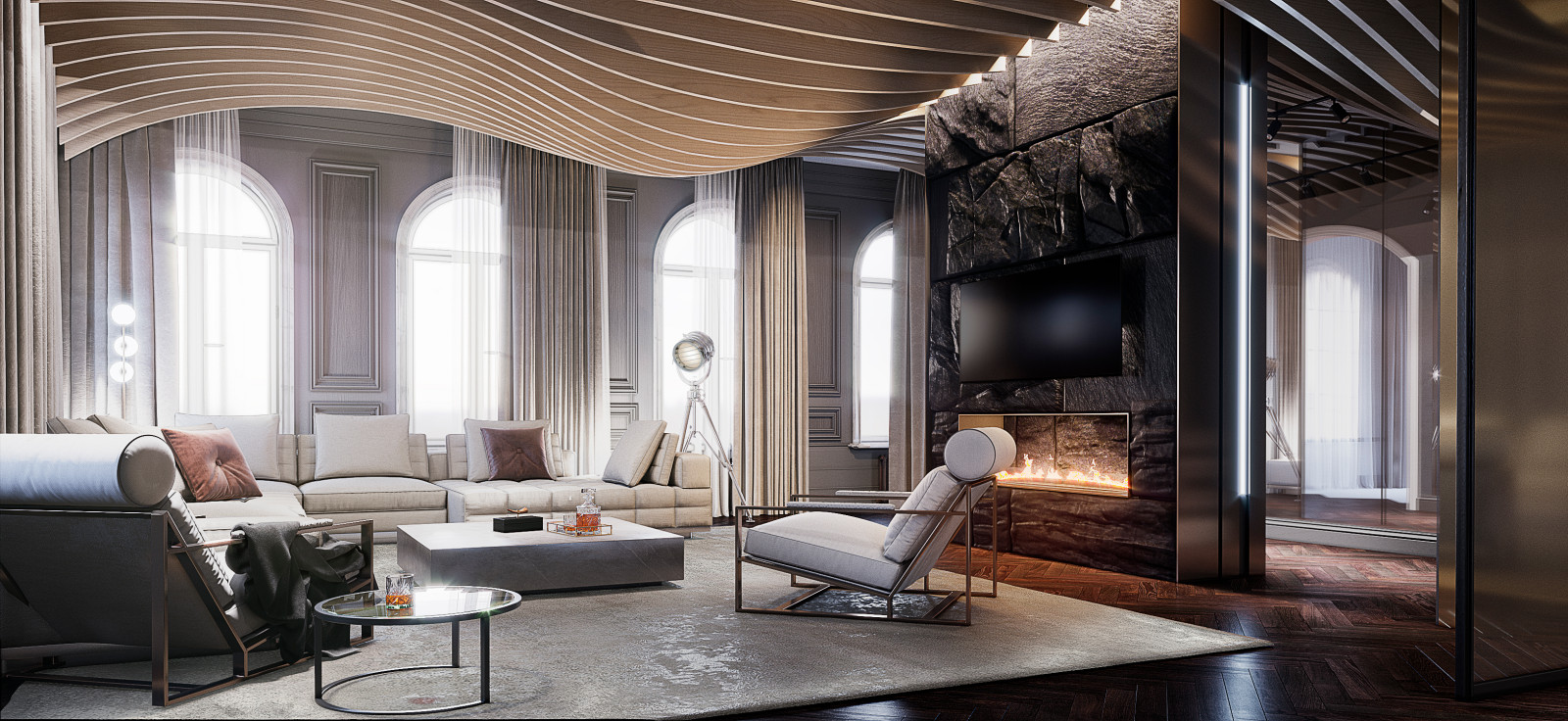 Обложка проекта: Апартаменты на Казанской