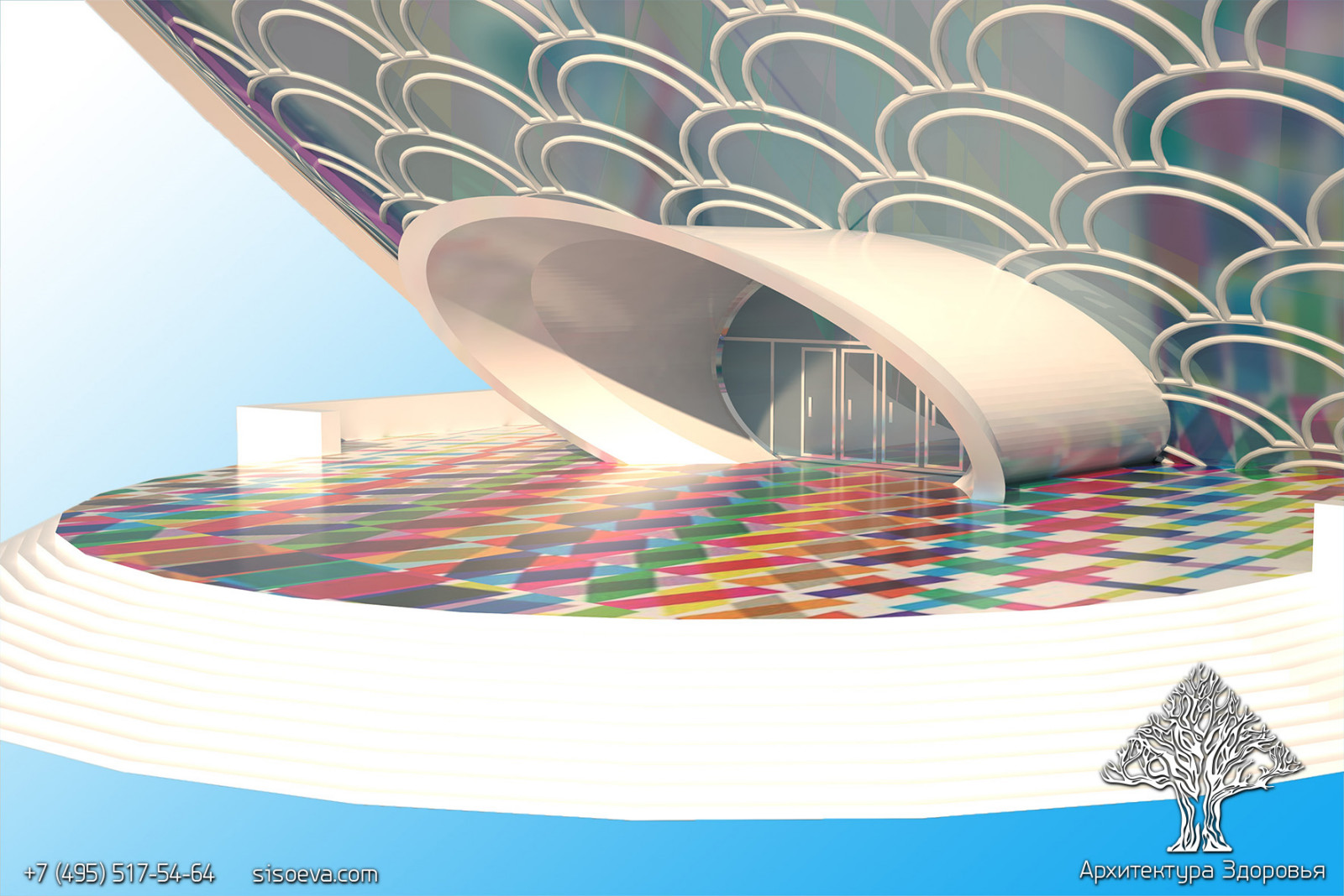 Конкурсный проект - Лаборатория поп-культуры в Токио "POKKURI-BIRU"