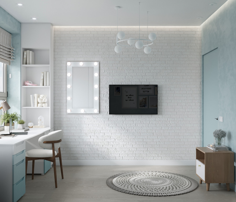 Двушка с элементами лофт 48 м2