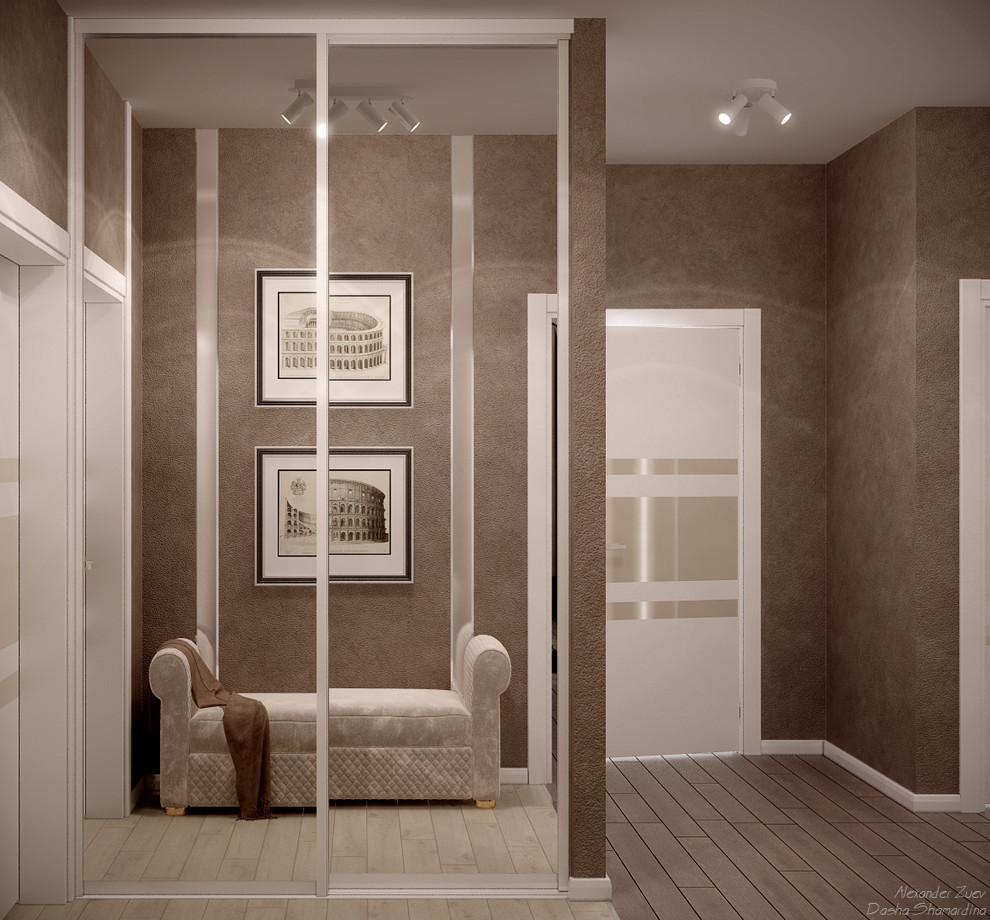 Дизайн коридора в квартире по ул. Кореновская, г.Краснодар