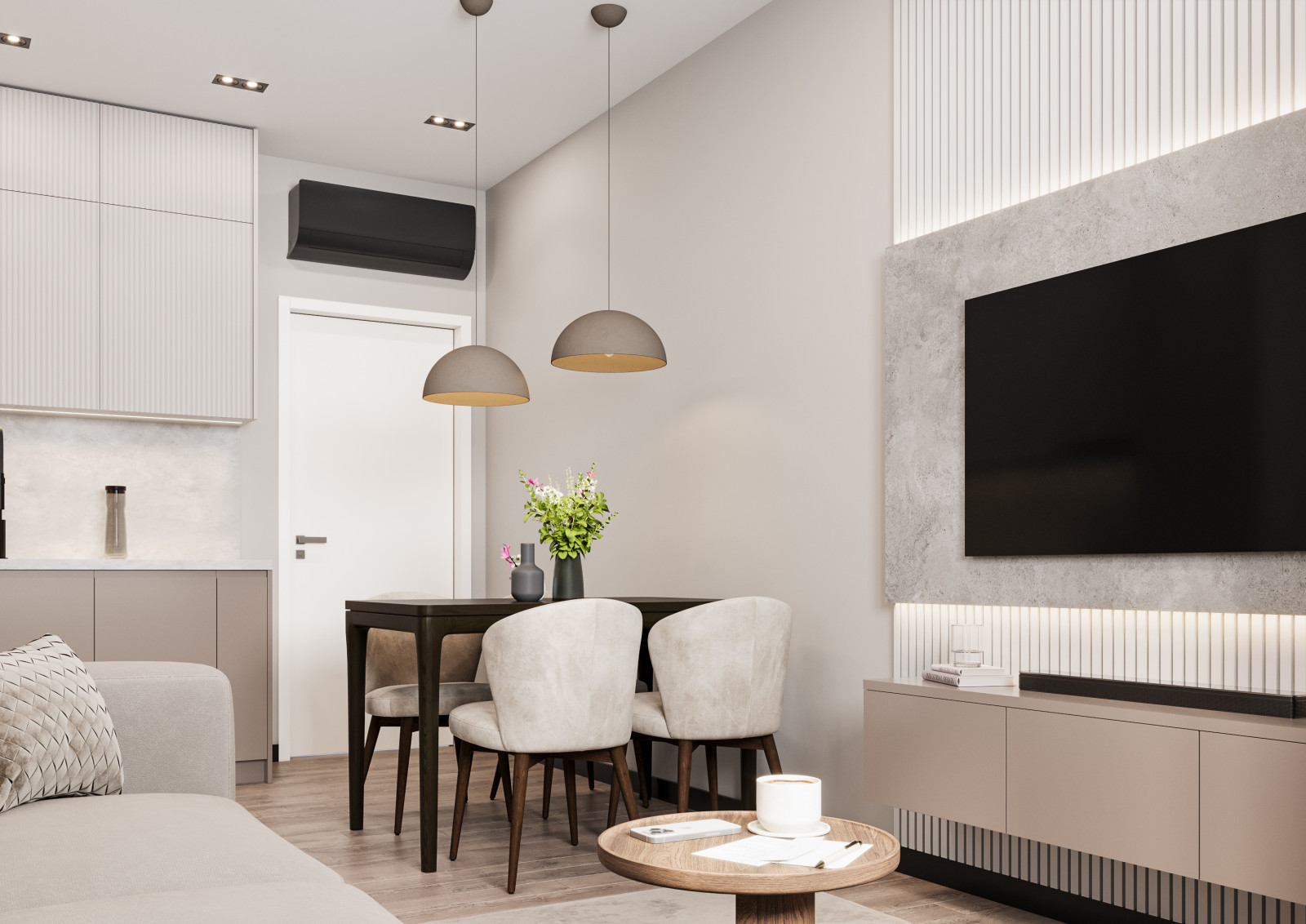 Дизайн проект интерьера  level Нагатинский