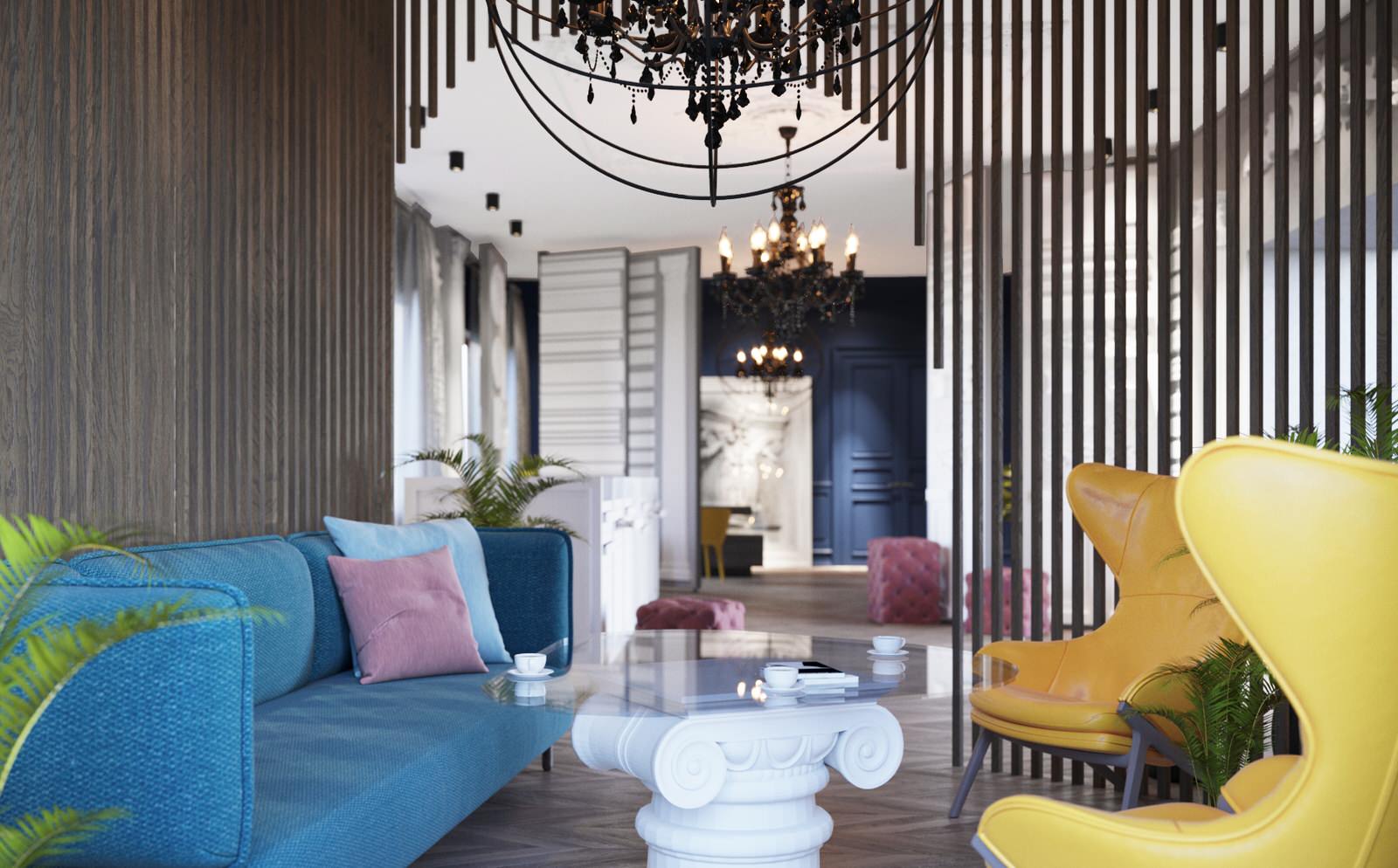 Дизайн шоурума отделочных материалов